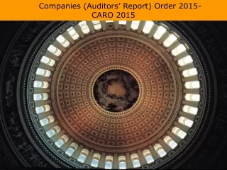 Issues in Companies (Auditor’s Report) Order, 2003