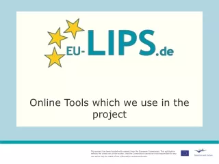 Online Tools which we use in the project