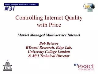 Controlling Internet Quality  with Price