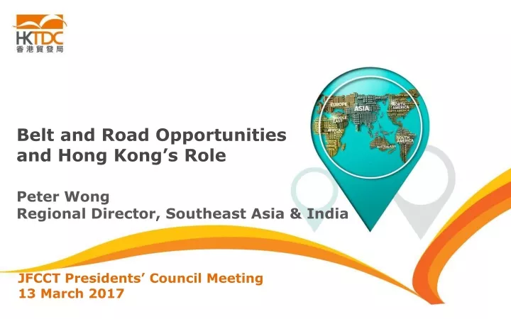 belt and road opportunities and hong kong s role