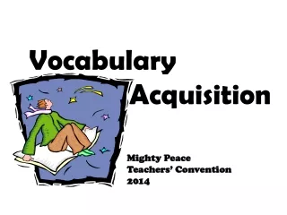Mighty Peace  Teachers’ Convention  2014
