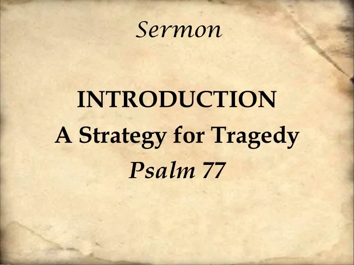 sermon