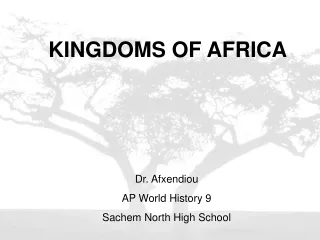 KINGDOMS OF AFRICA