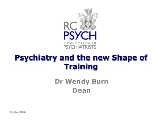 Psychiatry and the new Shape of Training