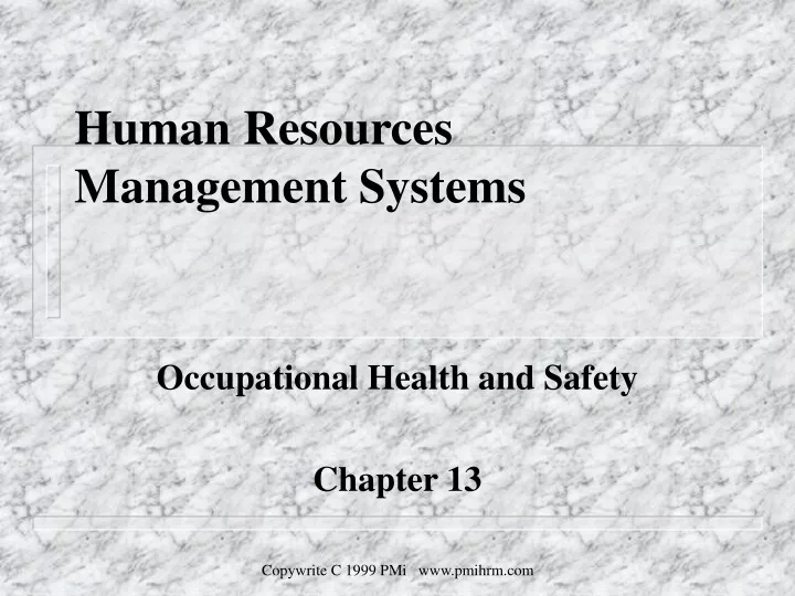 human resources management systems