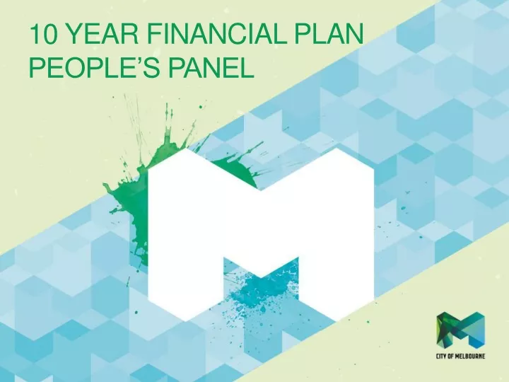 10 year financial plan people s panel