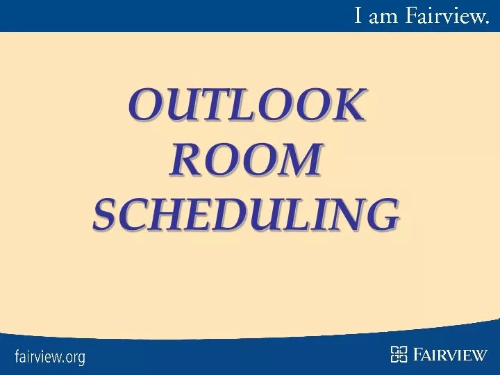 outlook room scheduling