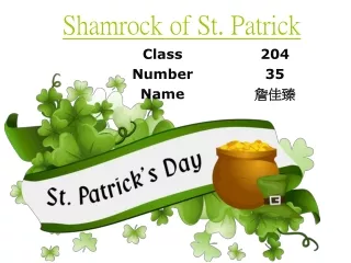 Shamrock of St. Patrick