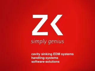 cavity sinking EDM systems handling-systems software-solutions