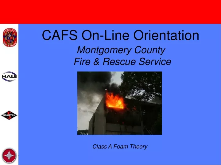 cafs on line orientation montgomery county fire