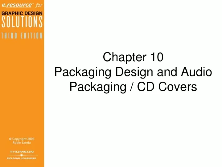 chapter 10 packaging design and audio packaging cd covers