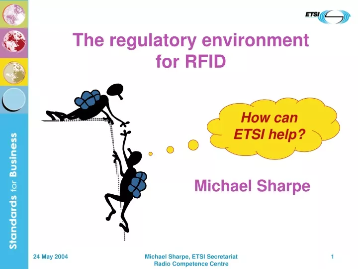 the regulatory environment for rfid