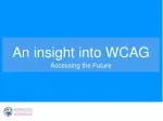 An insight into WCAG