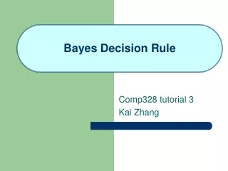 Bayes Decision Rule
