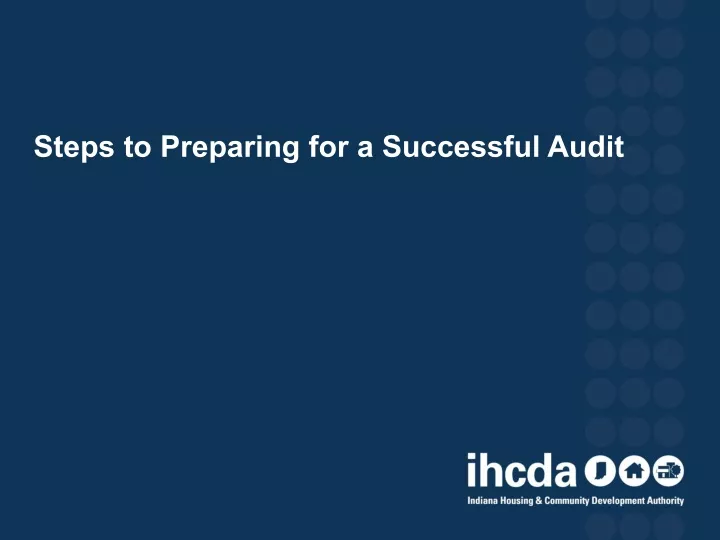 steps to preparing for a successful audit