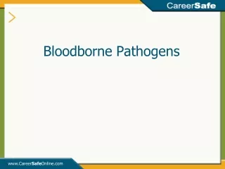 Bloodborne Pathogens