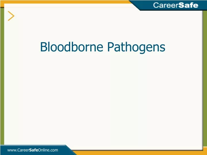 bloodborne pathogens