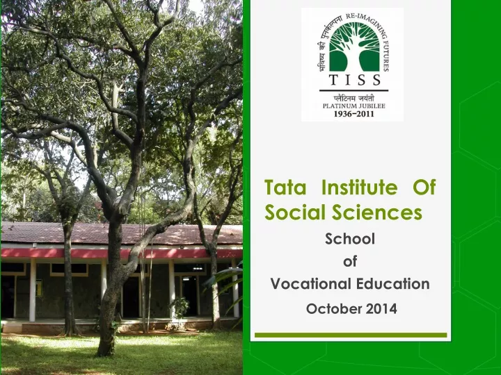 tata institute of social sciences