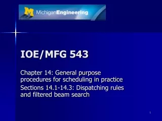 IOE/MFG 543