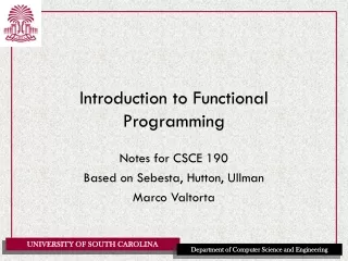 Introduction to Functional Programming