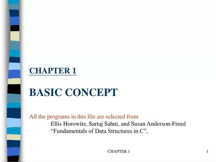chapter 1 basic concept