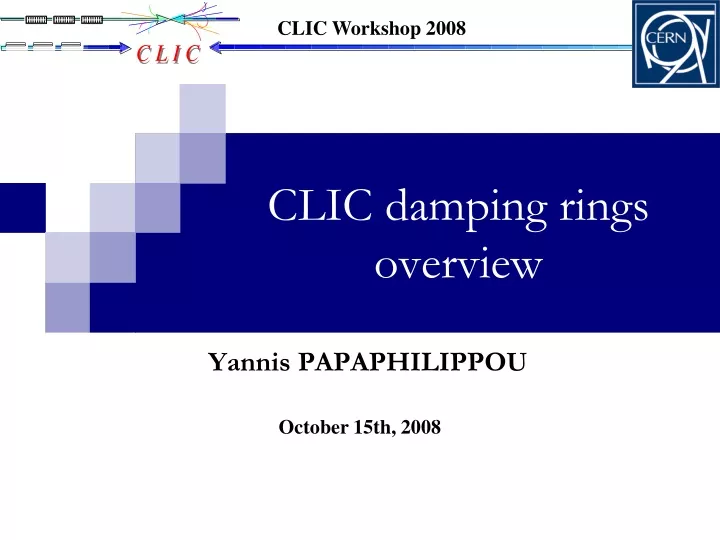 clic damping rings overview