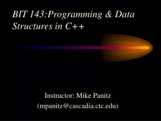 BIT 143:Programming &amp; Data Structures in C++