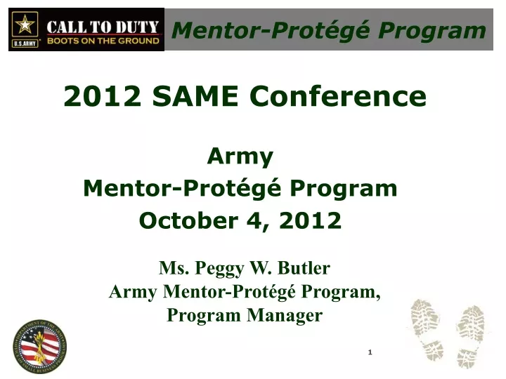 mentor prot g program