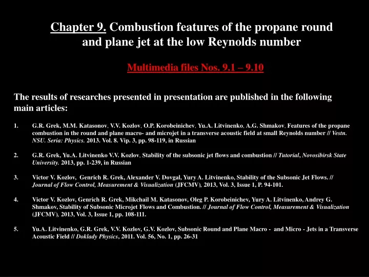 chapter 9 combustion features of the propane