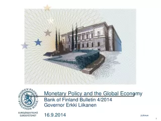 Monetary Policy and the Global Economy