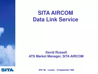 sita aircom data link service