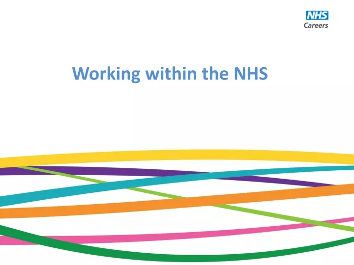 working within the nhs