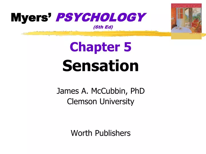 myers psychology 6th ed