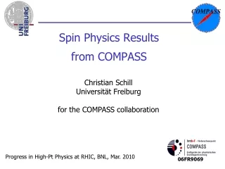 Spin Physics Results  from COMPASS