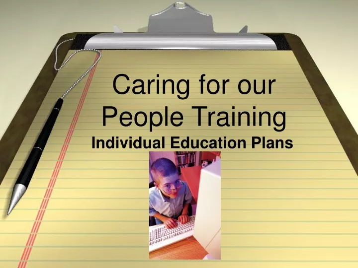 caring for our people training
