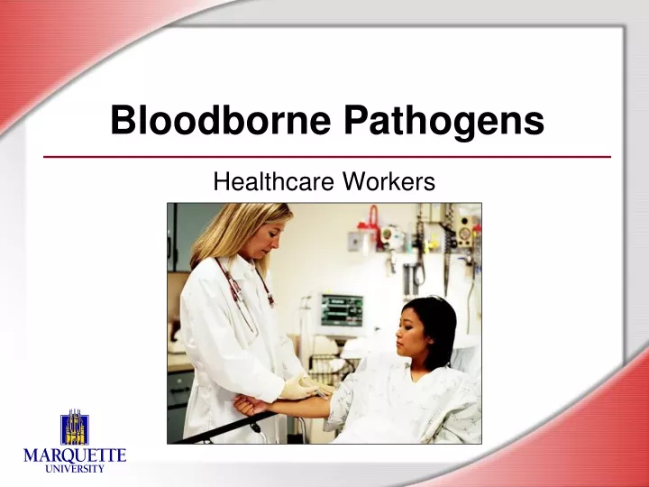 bloodborne pathogens