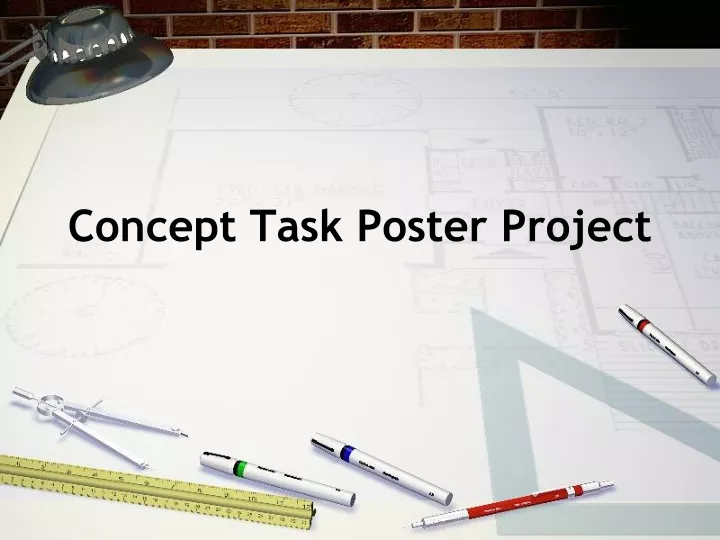 concept task poster project