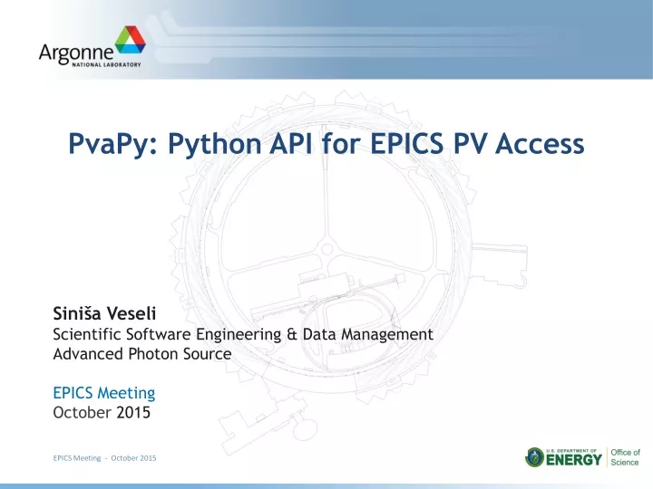 pvapy python api for epics pv access