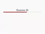 Exercise 26 - slide 1