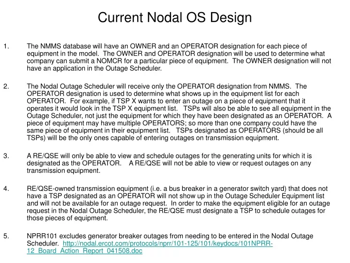 current nodal os design