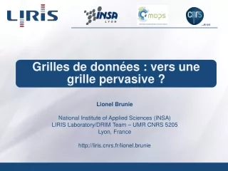 Grilles de données : vers une grille pervasive ?