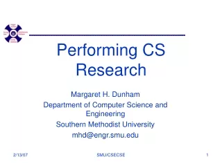 Performing CS Research