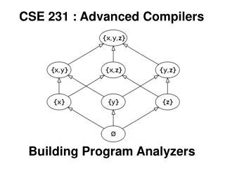 CSE 231 : Advanced Compilers