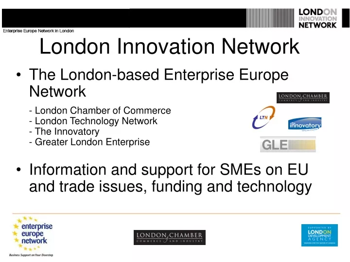 london innovation network
