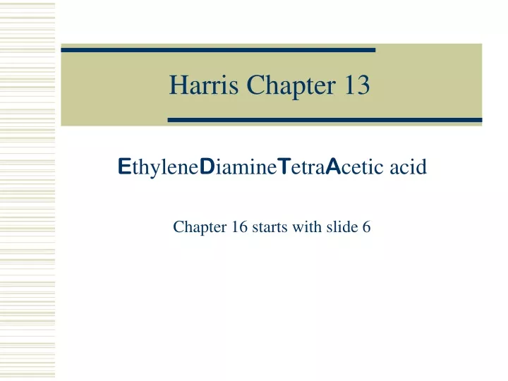 harris chapter 13