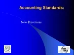 Accounting Standards: - slide 1