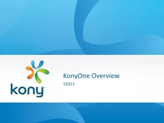 KonyOne Overview
