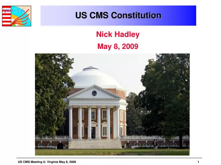 us cms constitution