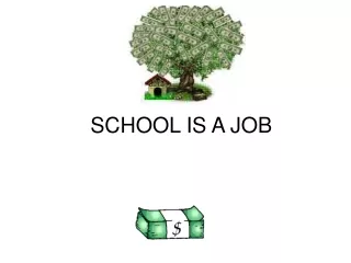 SCHOOL IS A JOB