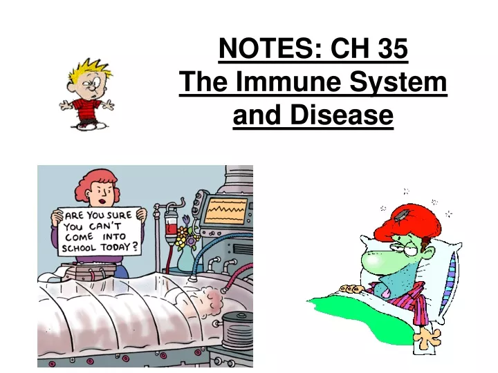 notes ch 35 the immune system and disease